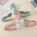 Dipping plastic children's hanger - 12pcs