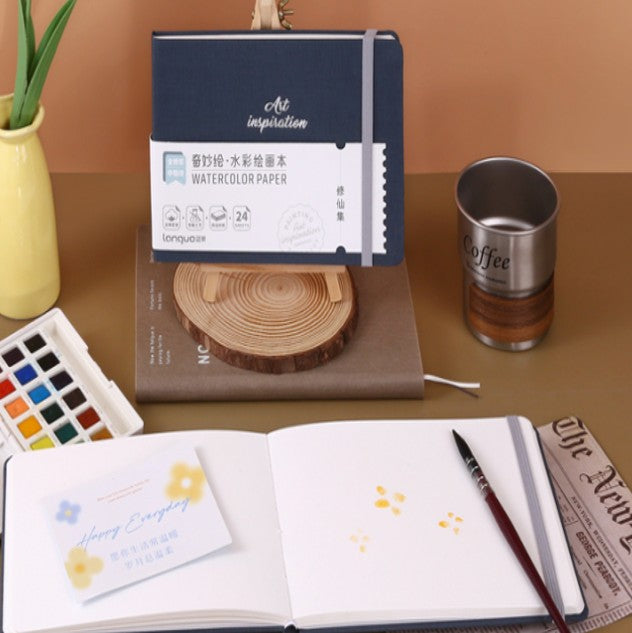 Hardcover watercolor painting book(LG-24642)