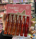 six pack red lip sticks