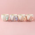 Hand-painted eggshell ceramic cup-350ml