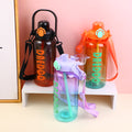 Simple large capacity portable plastic cup-1.5L