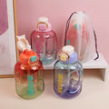 Gradient color large capacity plastic cup-1.1L