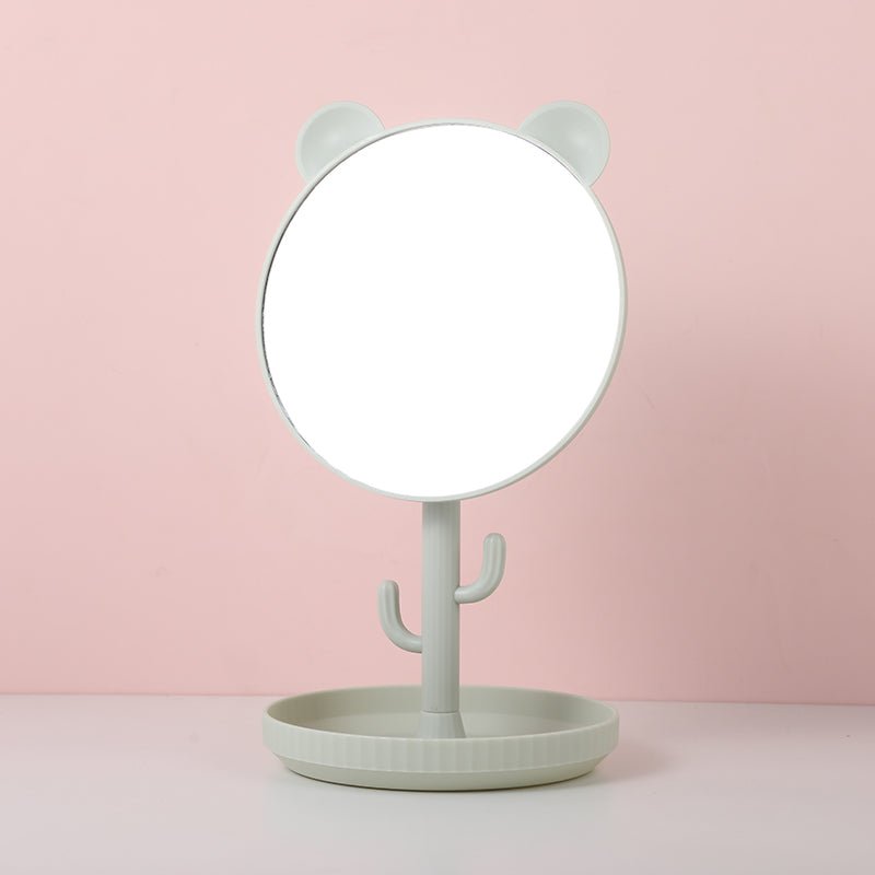 Bear ears cactus tall tabletop mirror-green