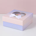 Tulip series gift box square window box S
