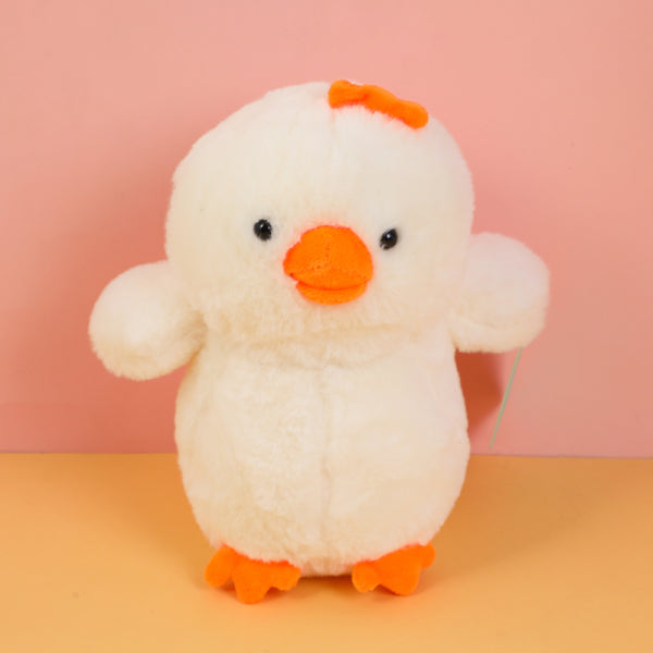 Beige little chicken plush doll-30cm