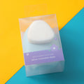 Egg-shaped silicone facial cleansing brush-blue