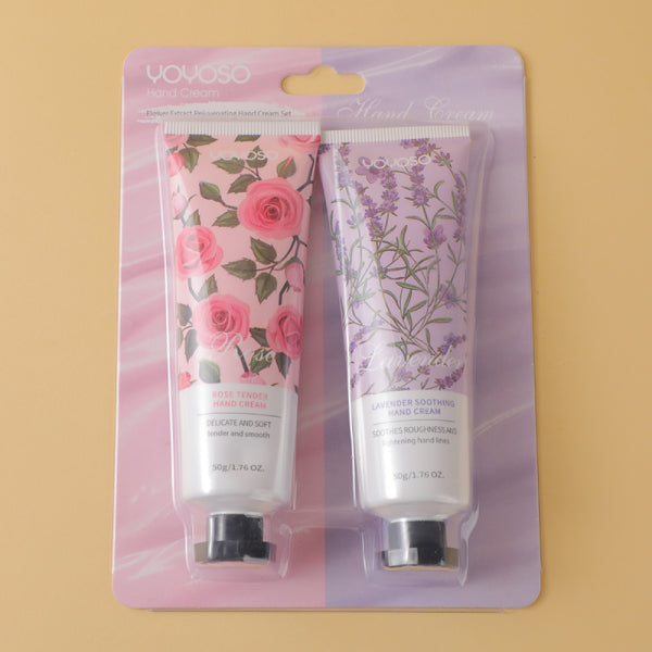 Flower Extract Rejuvenating Hand Cream Set