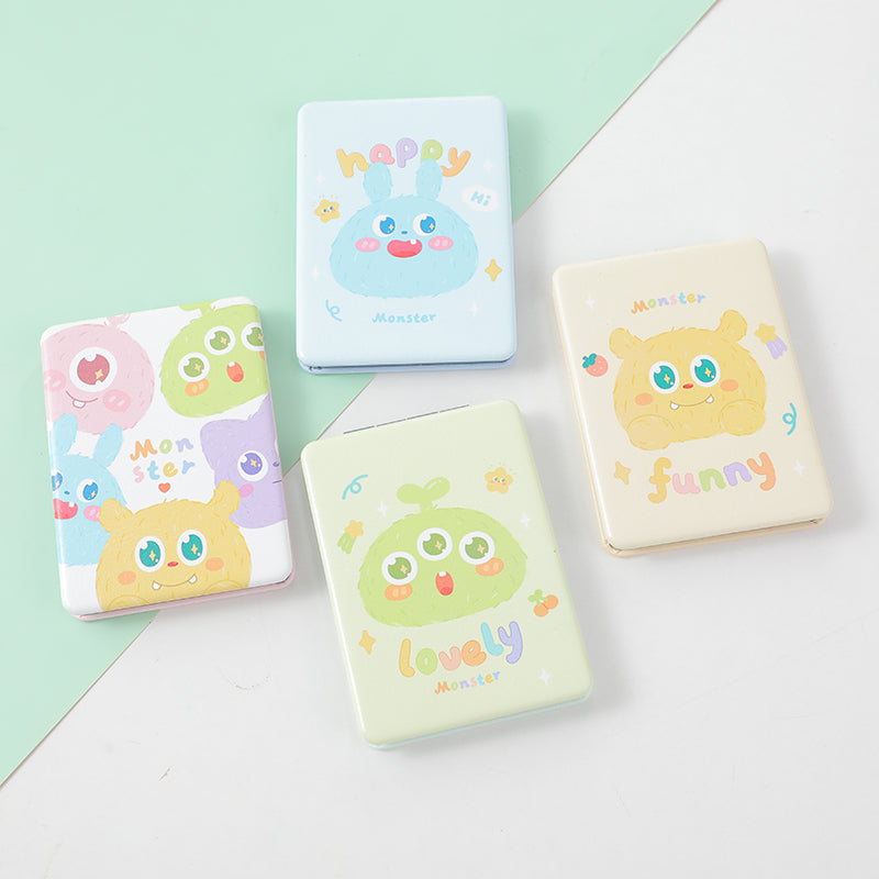 Square happy monster fashion mirror