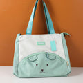 Cute little bear shopping bag-green