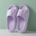 Vitality cheese women's household slippers purple size 38-39