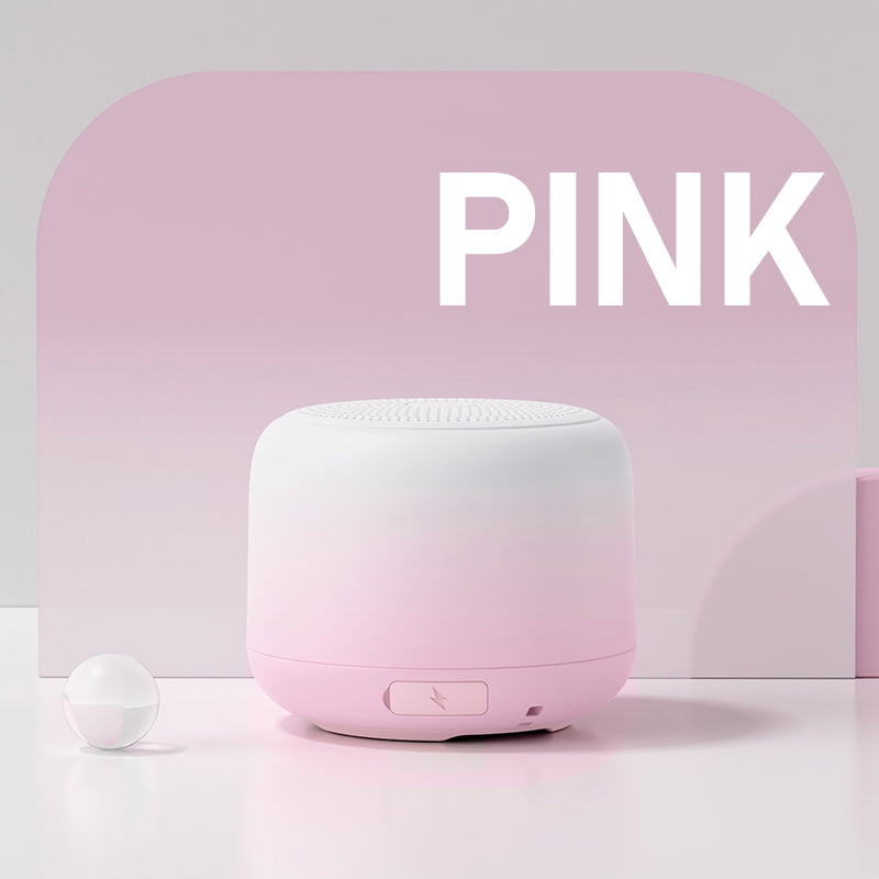 Fashion gradient color portable wireless speaker BT2602-gradient pink color