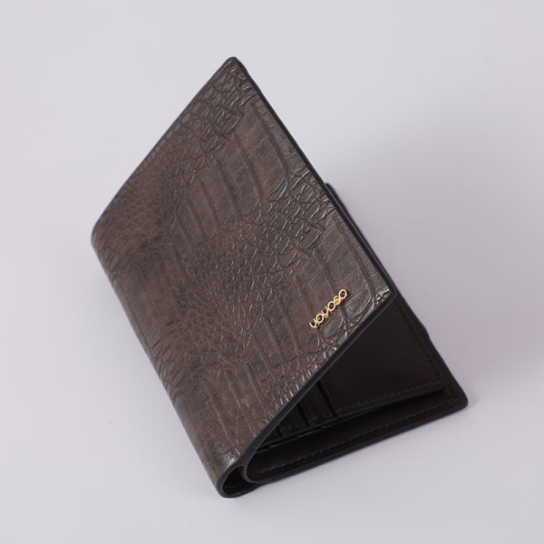 Portable men's change purse-coffee