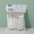 Individually packed high molecule dental floss pick (100pcs)
