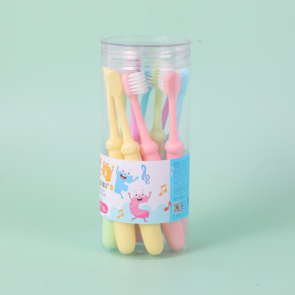 Cute alphabet children's toothbrush 10pcs