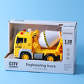 Inertial engineering truck (with sound and light)-contains 3pcs AG13 battery