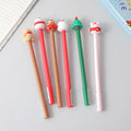Colorful forest retractable gel pen-black refill