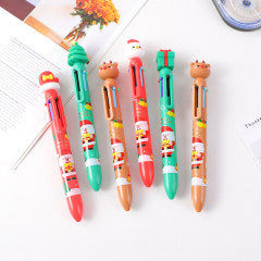 Christmas carnival night six color ballpoint pen