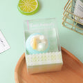 Ocean macaron pudding soap