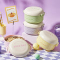 Colorful double-layer lunch box