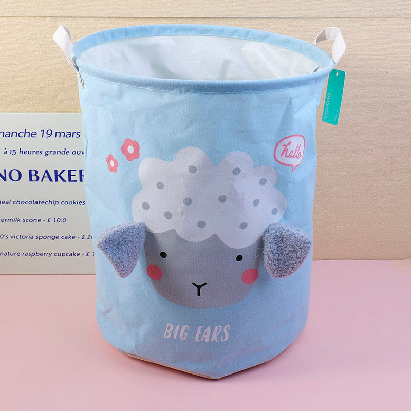 Terry Animal Storage Bucket - Blue