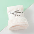 Simple plain towel-off-white