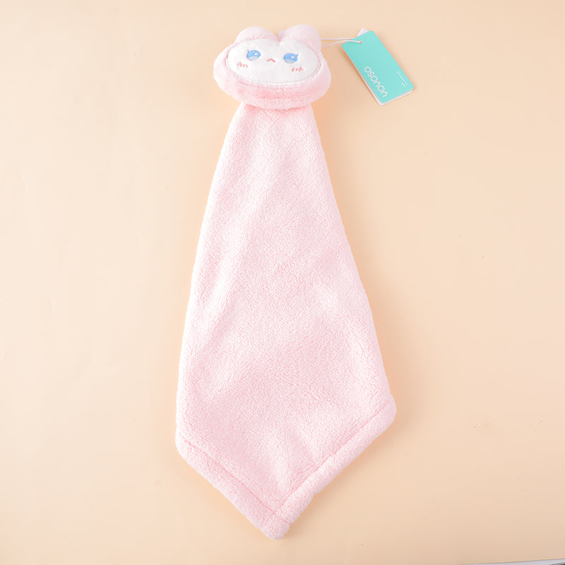 Cartoon rabbit hand towel