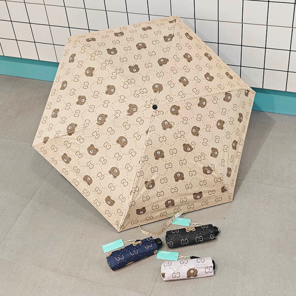 Strange Bear Mini Umbrella