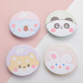 Round cute pet headshot fashionable mirror