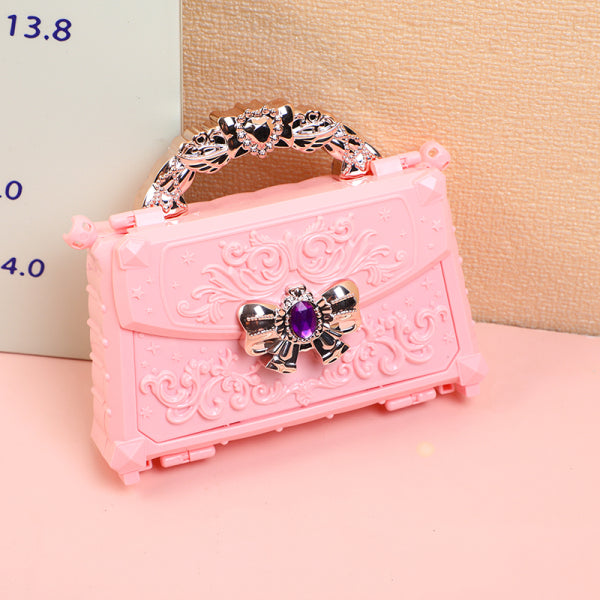 Rose gold Small bag Children's make-up toy 1688-8823A