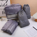 Portable Travel Organizer Set - Gray