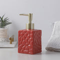 Square shaped hand sanitizer bottle