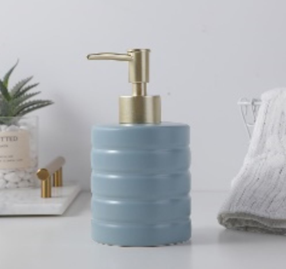 Round shaped lotion bottle