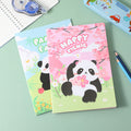 YOYO Panda series suture notebook B5-color pages