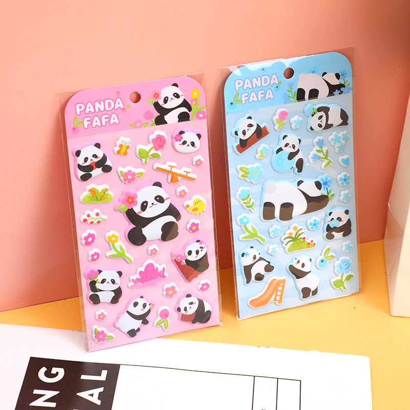 YOYO Panda series foam stickers