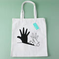 Funny finger shopping bag