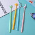 Dinosaur shaking gel pen-black
