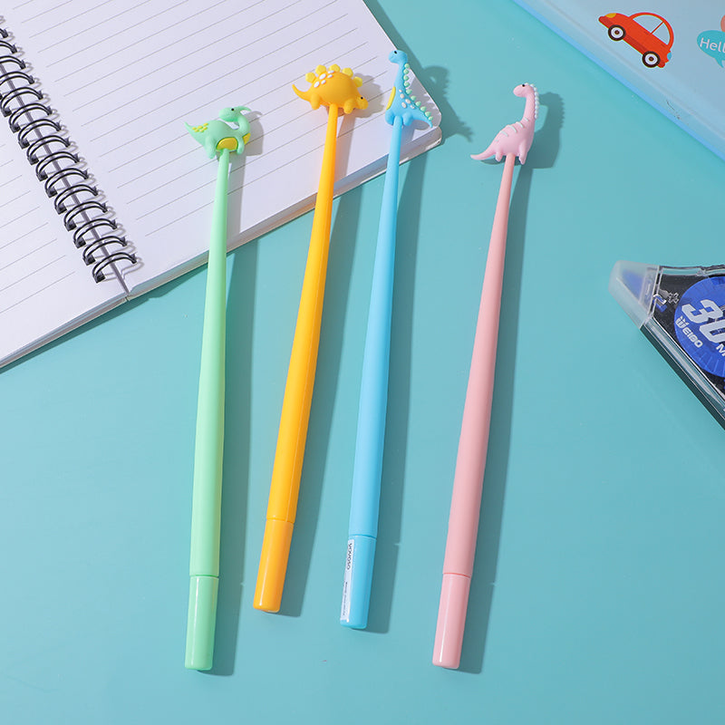 Dinosaur shaking gel pen-black