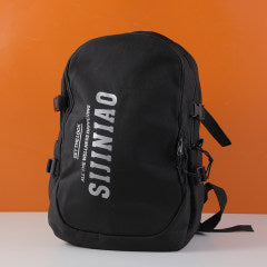 Simple stylish backpack-black