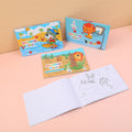 Animal Paradise Drawing Book A3-Picture Inside 16pcs