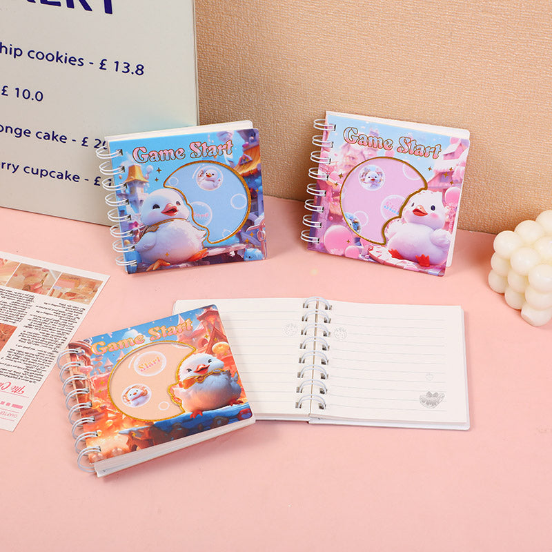 Duck Duck Adventure Coil Book-Horizontal Page 80pcs