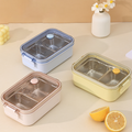 Simple stainless steel lunch box