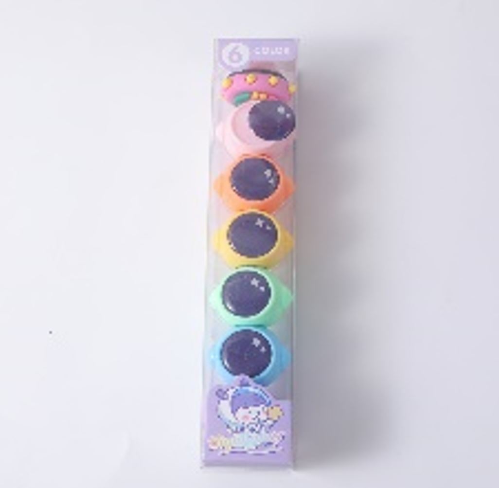 Astronaut six spheres highlighter (6 colors)