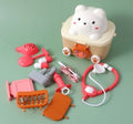 Storage backpack water cycle medical tools role-play toys