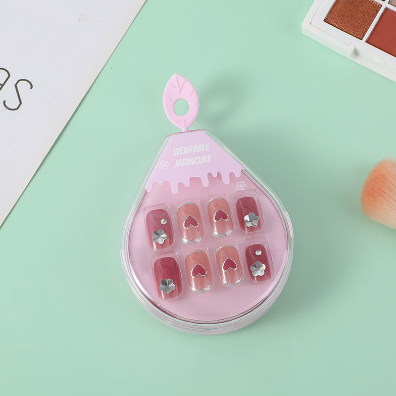 Misty and dreamy wearable manicure-22# dawn blossoms plucked at dusk