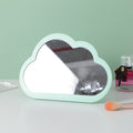 INS style cloud wooden table mirror
