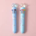 Crystal love ten-color ballpoint pen