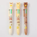 Bear cheese six-color ballpoint pen