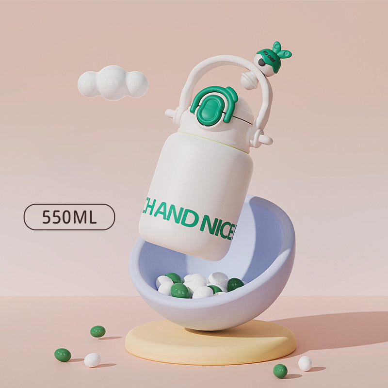 Blindfold doll vacuum cup-550ml-white