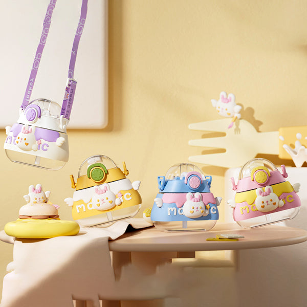 Cheese cream rabbit plastic cup-520ml