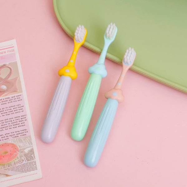Little clouds Children's soft bristle toothbrush 3-pack
